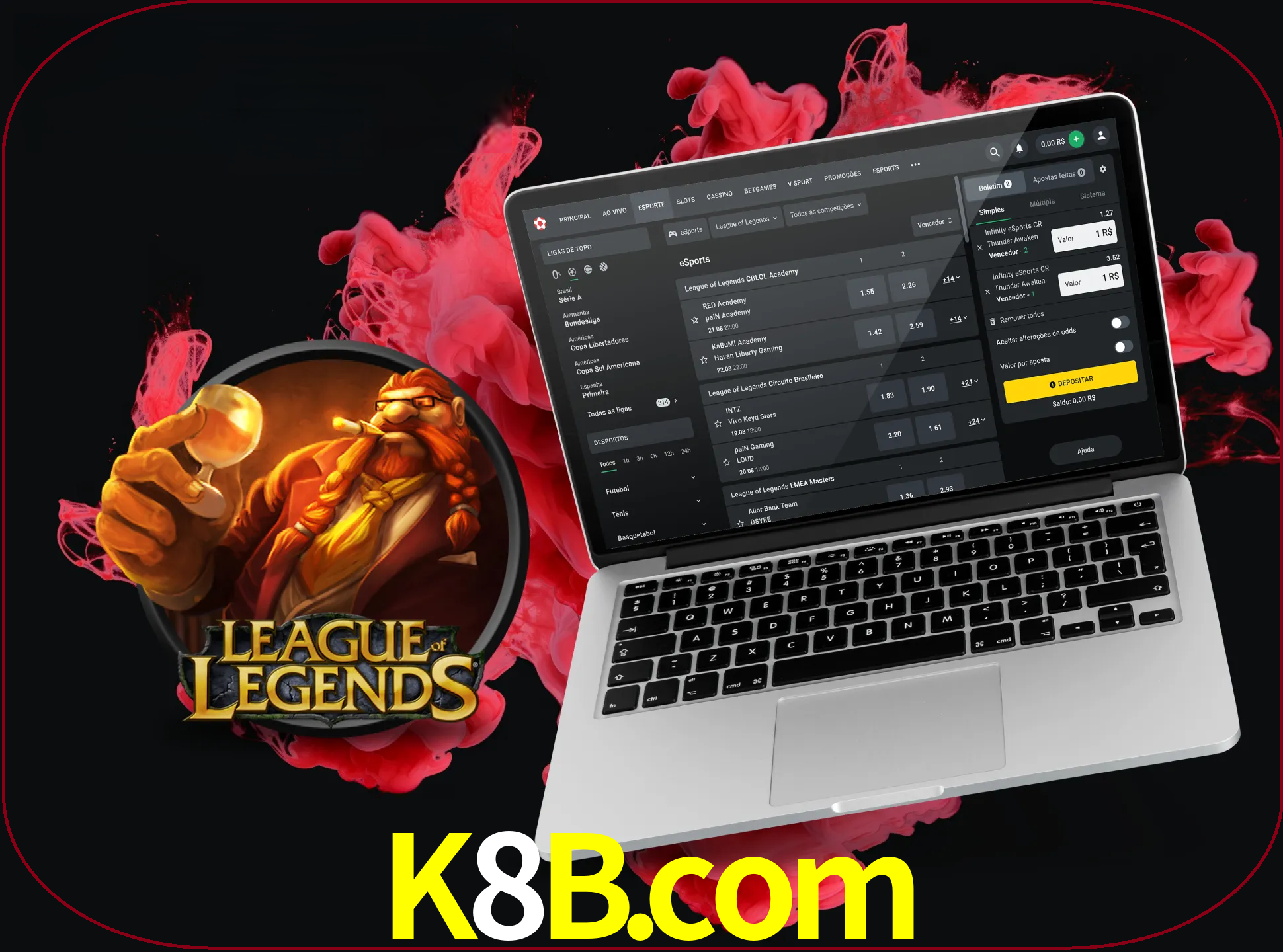 Se é um fã deste jogo, muitos torneios fantásticos que o vão surpreender estão disponíveis no k8b.